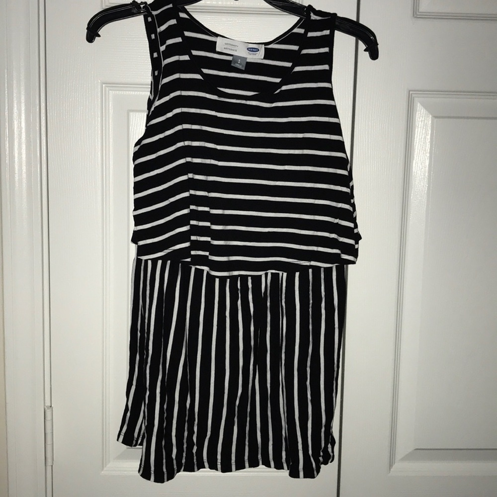 Maternity Ruffle Tier nursing top